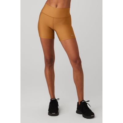 Alo Yoga 5" Airlift Energy Kurze Hose Damen Toffee | BKZVSM842