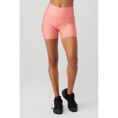 Alo Yoga 5" Airlift Energy Kurze Hose Damen Rosa | TGBFJW520