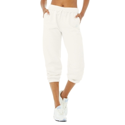 Alo Yoga Accolade Sweathose Damen Weiß | XGWARU105