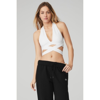 Alo Yoga Alosoft Switch It Up BHs Damen Weiß | OPCIZA609