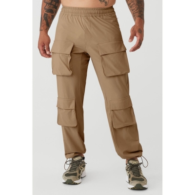 Alo Yoga Cargo Venture Hose Herren Braun | CKMFJN418