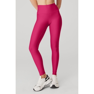 Alo Yoga High-Taille Airlift Leggings Damen Bordeaux | WUZAHF314