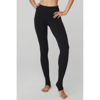 Alo Yoga High-Taille Goddess Leggings Damen Schwarz | HLGNAD395