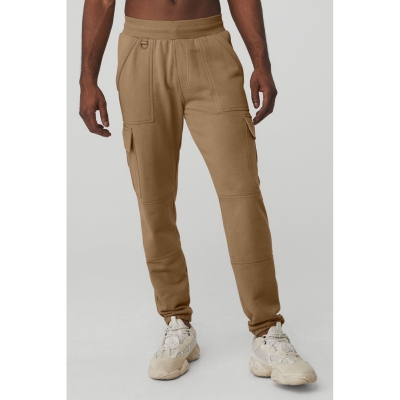 Alo Yoga Highline Cargo Sweathose Herren Braun | FHRQOC468