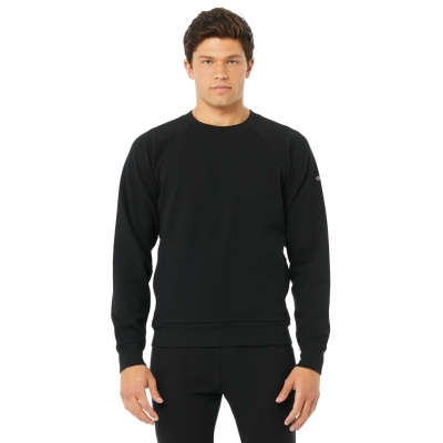 Alo Yoga Impel Sweatshirt Oberbekleidung Herren Schwarz | YREQIU327