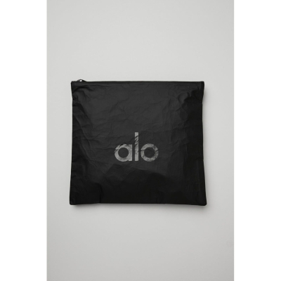 Alo Yoga Keep It Dry Fitness Zip Pouch Tasche Damen Schwarz | WJUTZC067