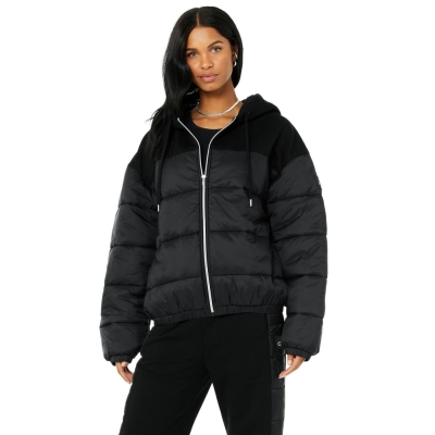 Alo Yoga Mash Up Jacke Damen Schwarz | ZDJKIN416