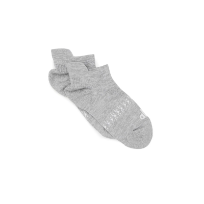 Alo Yoga Performance Chakra Tab Socken Damen Grau Weiß | DZIUFX913