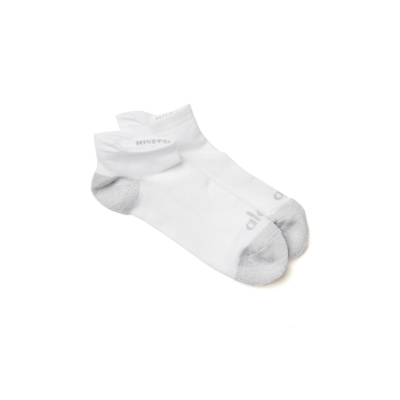 Alo Yoga Performance Tab Socken Herren Weiß Grau | XKWDIC206