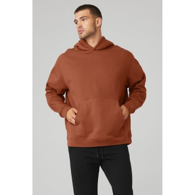 Alo Yoga Renown Heavy Weight Oberbekleidung Herren Rust | QCINWZ063