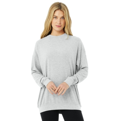 Alo Yoga Soho Pullover Damen Grau | VCGZTJ160