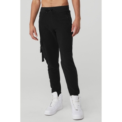 Alo Yoga Streetside Sweathose Herren Schwarz | LQJUEO793