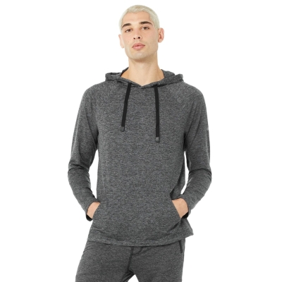 Alo Yoga The Conquer Oberbekleidung Herren Graphite Marl | NYVXZA362