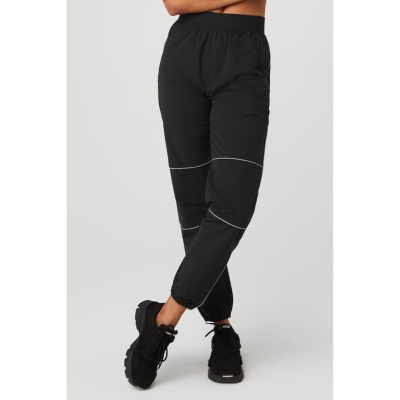 Alo Yoga Torrent Track Sweathose Damen Schwarz | XKWAZS827