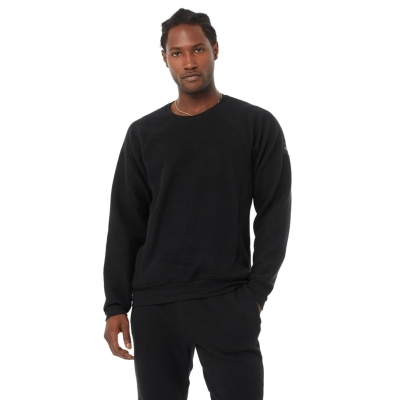 Alo Yoga Triumph Crew Neck Sweatshirt Oberbekleidung Herren Schwarz | MRWDOX450