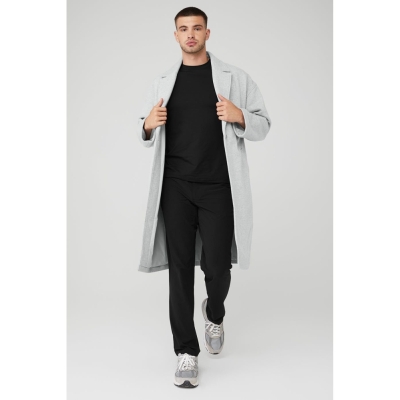 Alo Yoga VIP Blazer Trench Jacke Herren Grau | VGSFXB038