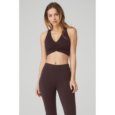 Alo Yoga Wild Thing BHs Damen Lila Grau | WZSIAO876