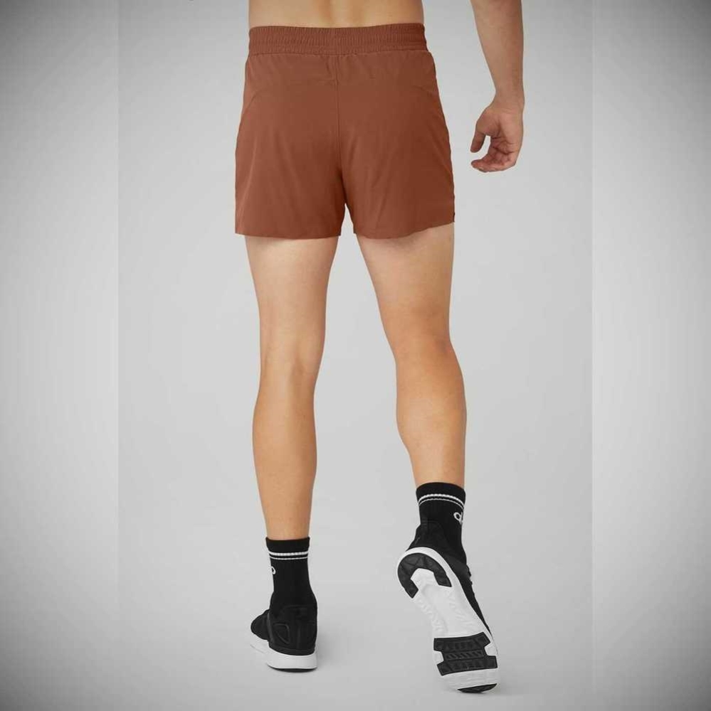 Alo Yoga 5'' Adapt Lauf Kurze Hose Herren Rust | GFZROA037