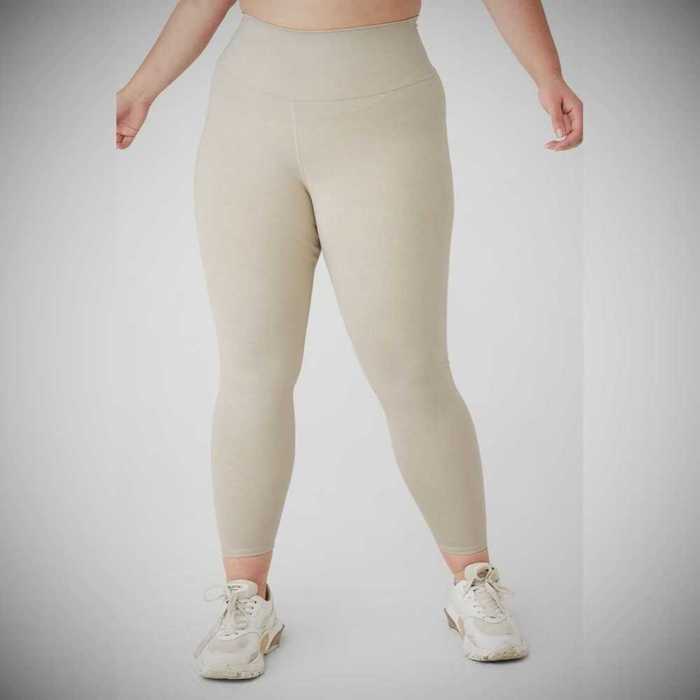 Alo Yoga 7/8 High-Taille Airbrush Leggings Damen Beige | VZUANJ083