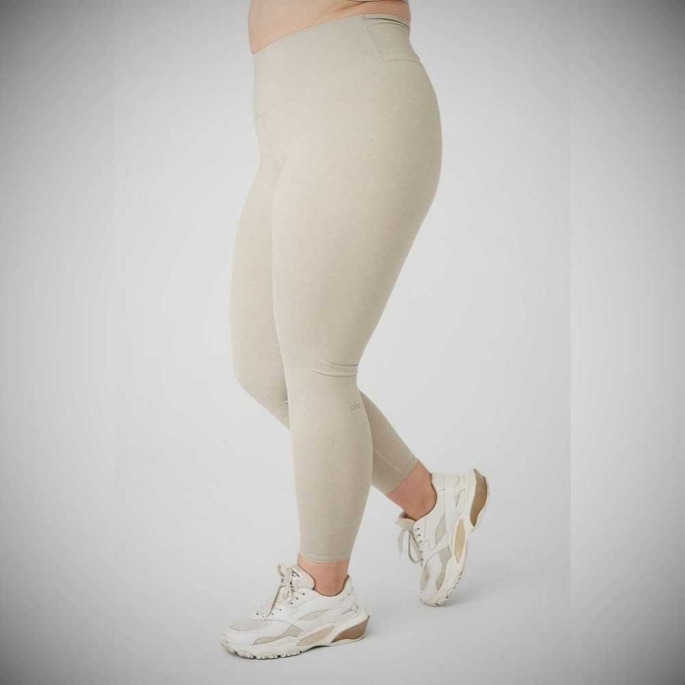 Alo Yoga 7/8 High-Taille Airbrush Leggings Damen Beige | VZUANJ083