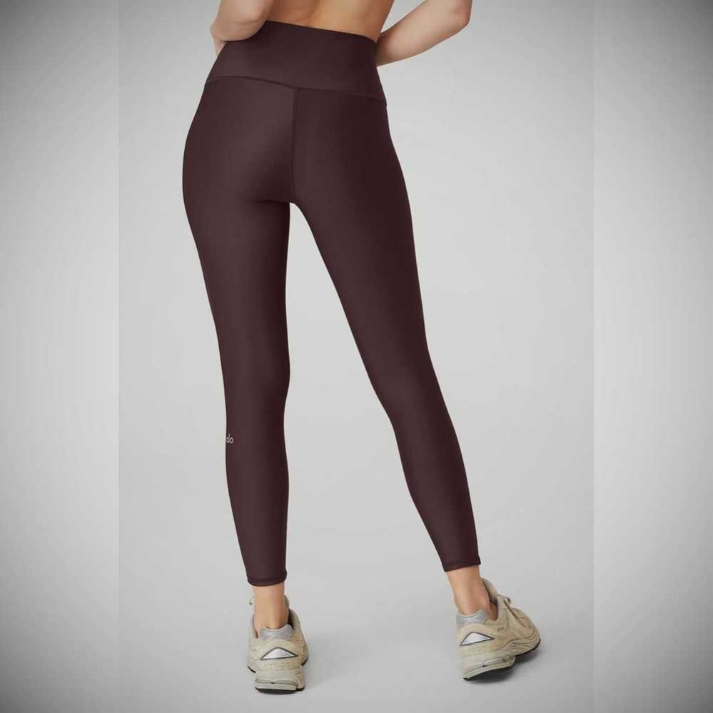 Alo Yoga 7/8 High-Taille Airlift Leggings Damen Lila Grau | BZCTND729