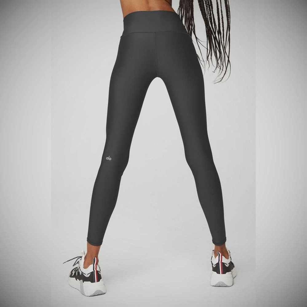 Alo Yoga 7/8 High-Taille Airlift Leggings Damen Grau | FDCUGL683