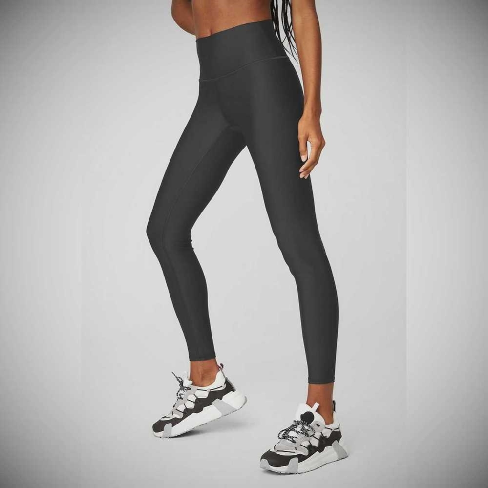 Alo Yoga 7/8 High-Taille Airlift Leggings Damen Grau | FDCUGL683