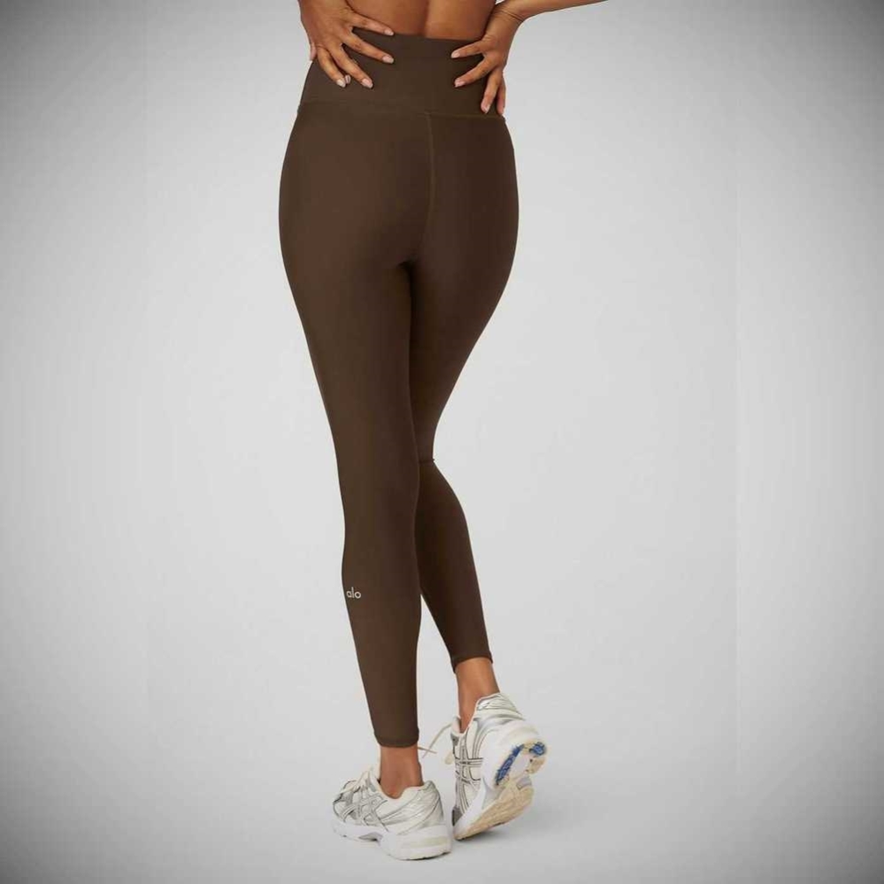 Alo Yoga 7/8 High-Taille Airlift Leggings Damen Kaffee | MBSOGJ864