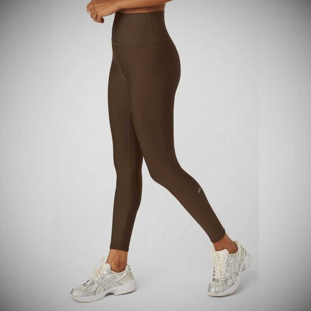 Alo Yoga 7/8 High-Taille Airlift Leggings Damen Kaffee | MBSOGJ864