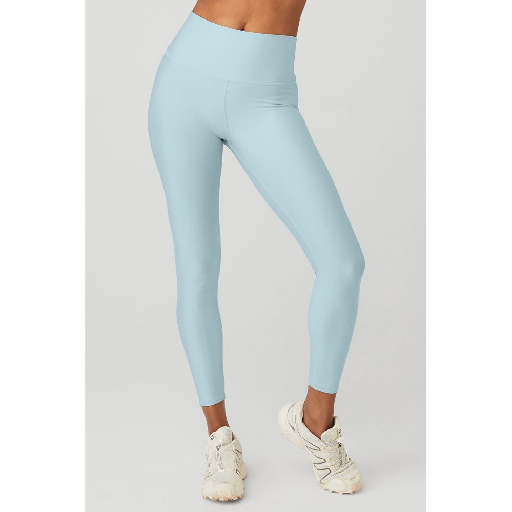 Alo Yoga 7/8 High-Taille Airlift Leggings Damen Blau | NWSZYD426