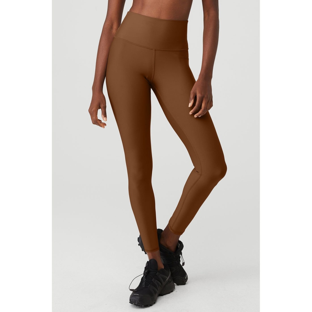 Alo Yoga 7/8 High-Taille Airlift Leggings Damen Braun | UQRVYS395