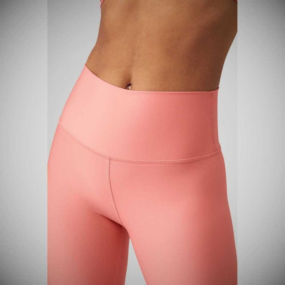 Alo Yoga 7/8 High-Taille Airlift Leggings Damen Rosa | YJIDPA536