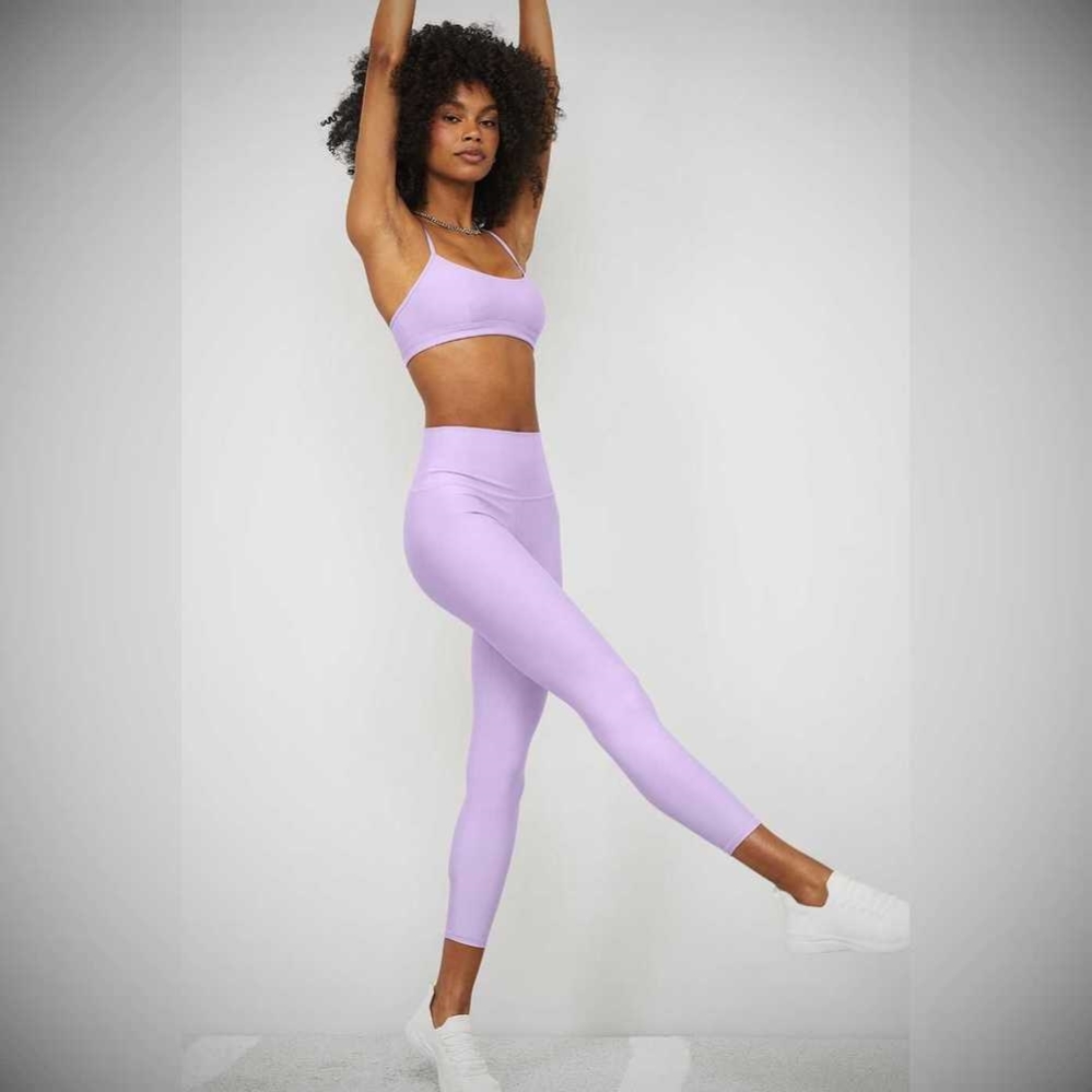 Alo Yoga 7/8 High-Taille Airlift Leggings Damen Lila | ZHRIAG796