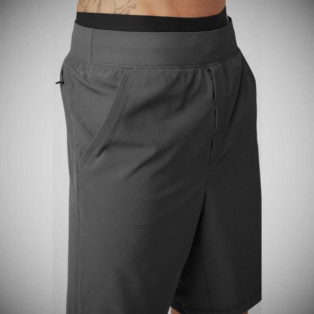 Alo Yoga 9'' Repetition Kurze Hose Herren Grau | VAPUJW640