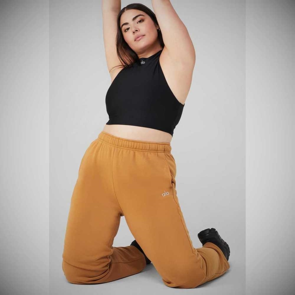 Alo Yoga Accolade Gerade Leg Sweathose Damen Toffee | AKFZXQ705