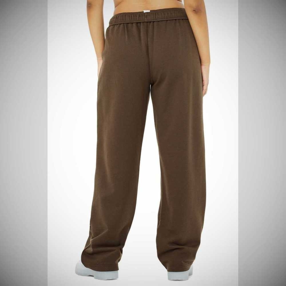 Alo Yoga Accolade Gerade Leg Sweathose Damen Kaffee | EBVPON726