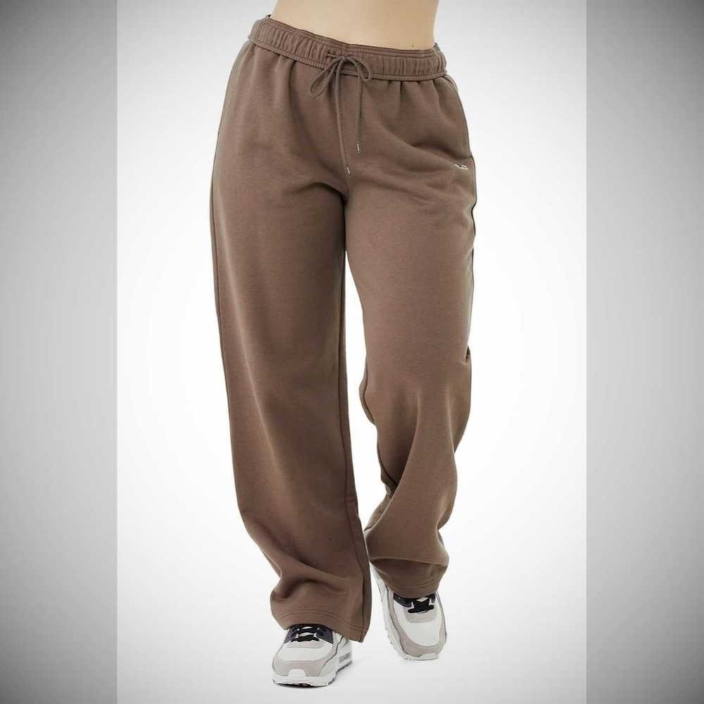 Alo Yoga Accolade Gerade Leg Sweathose Damen Kaffee | QSCYBJ645