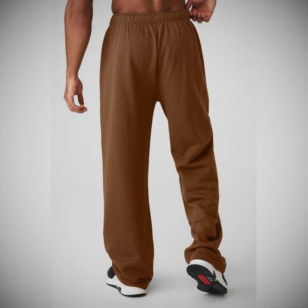 Alo Yoga Accolade Gerade Leg Sweathose Herren Braun | MEYTQJ471