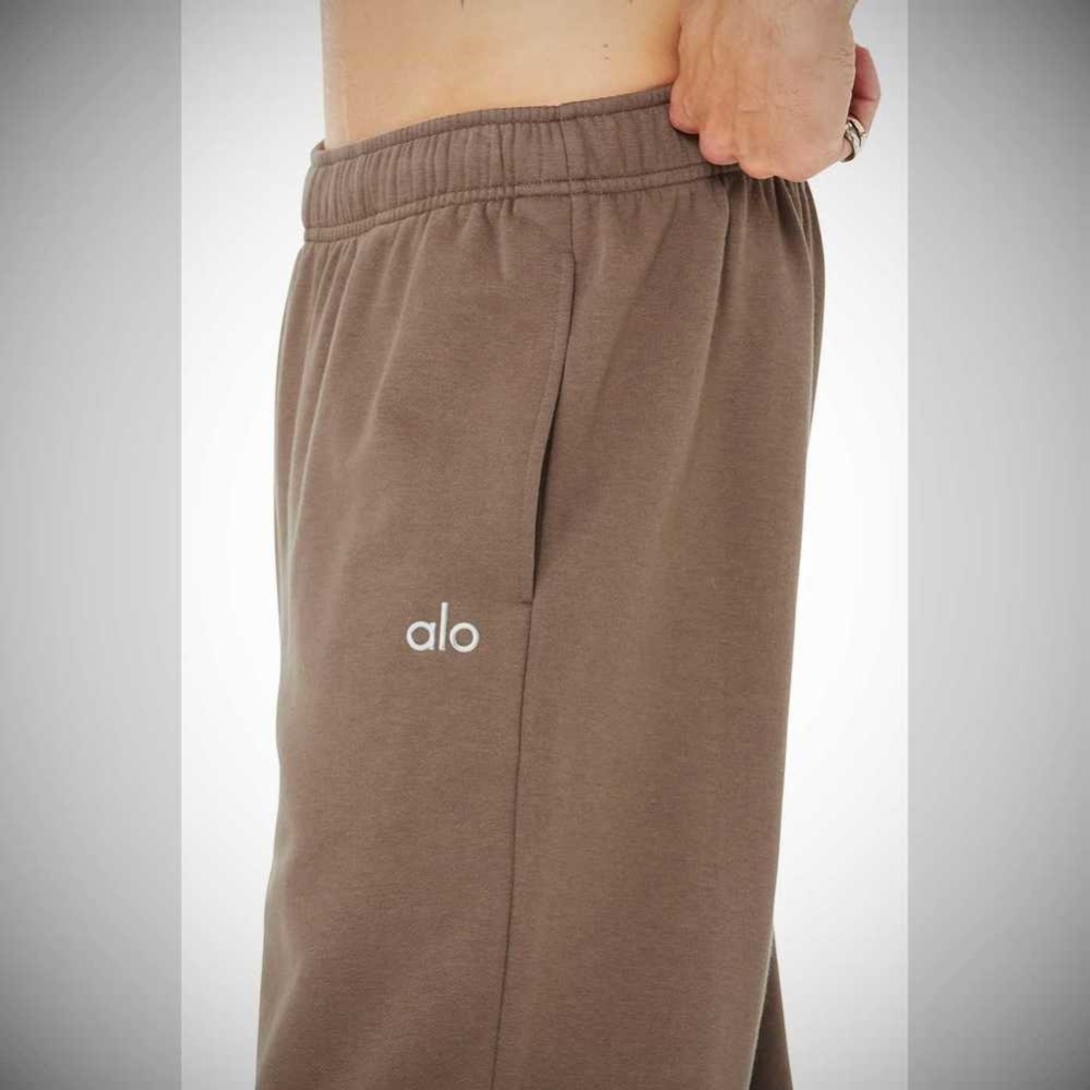 Alo Yoga Accolade Gerade Leg Sweathose Herren Kaffee | MUJHVF206