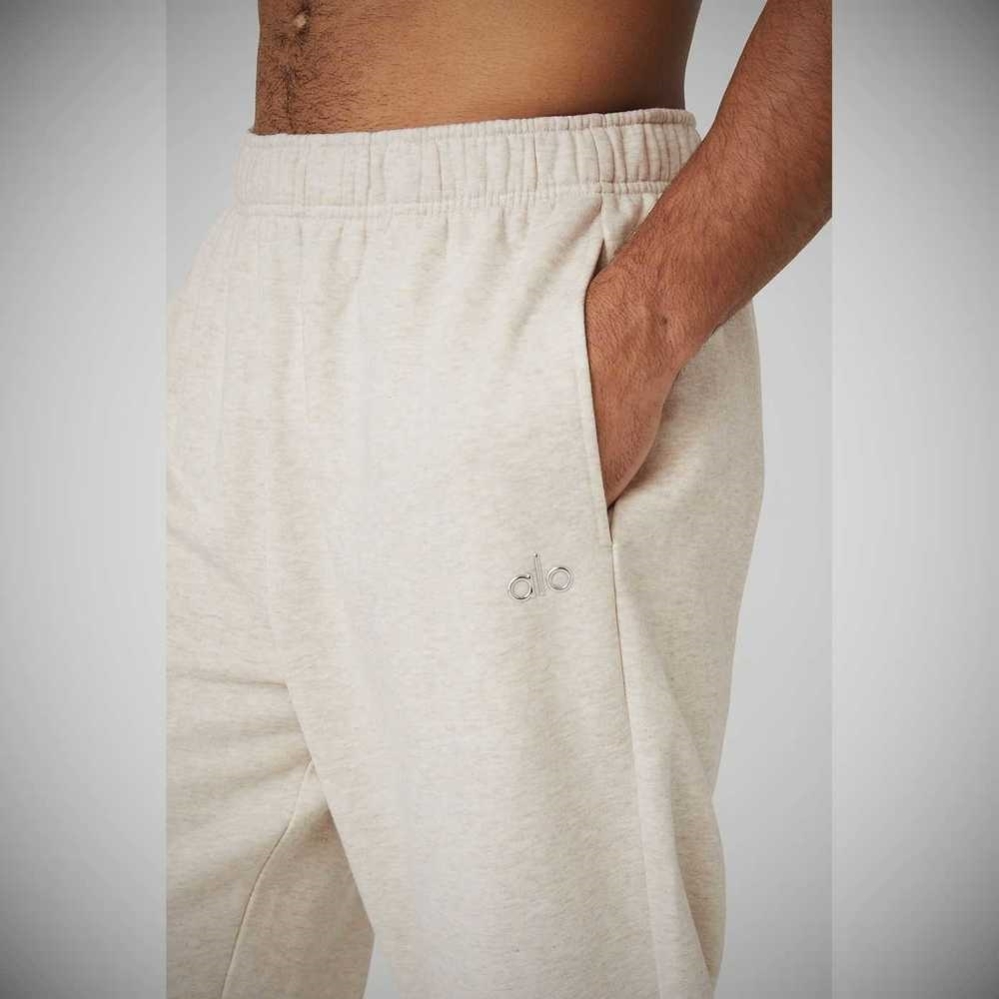 Alo Yoga Accolade Gerade Leg Sweathose Herren Beige | TVXERK539