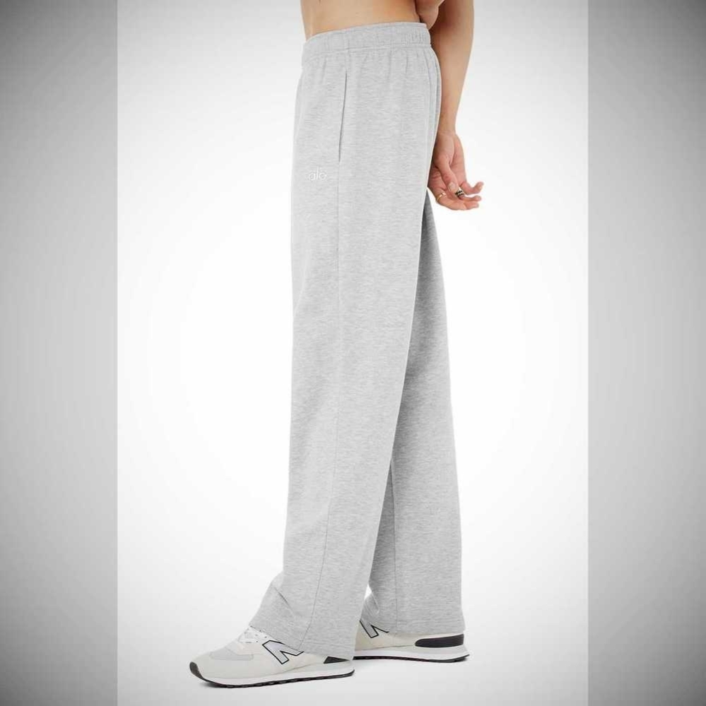 Alo Yoga Accolade Gerade Leg Sweathose Herren Grau | WOFYSB431