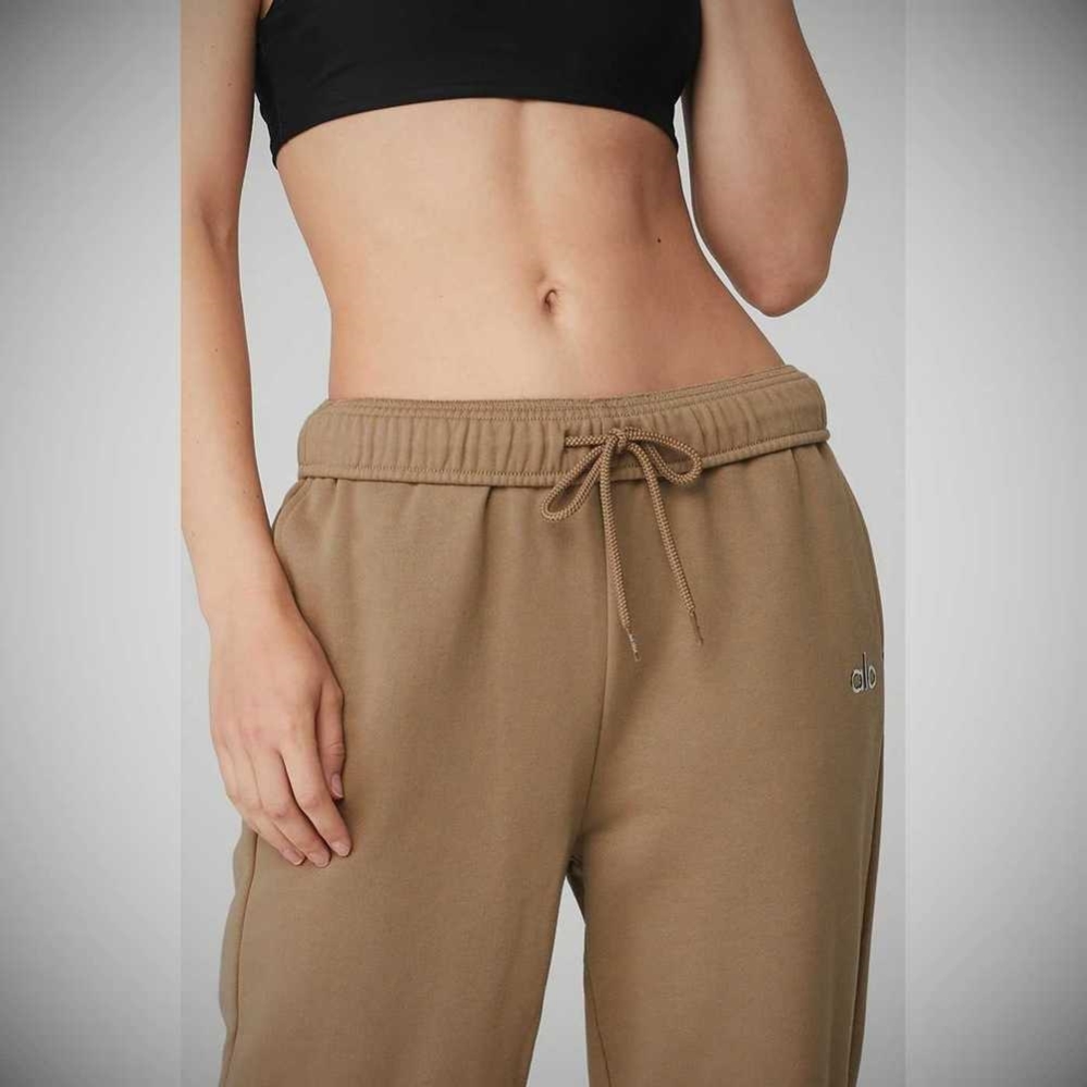 Alo Yoga Accolade Sweathose Damen Braun | UGTLQF081