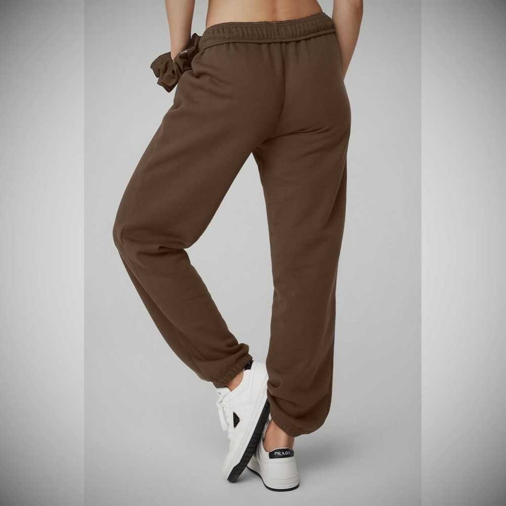 Alo Yoga Accolade Sweathose Damen Kaffee | OUWHGF984