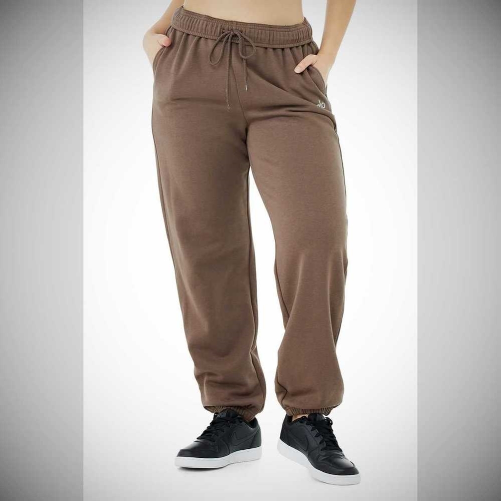 Alo Yoga Accolade Sweathose Damen Kaffee | SRHFGO508