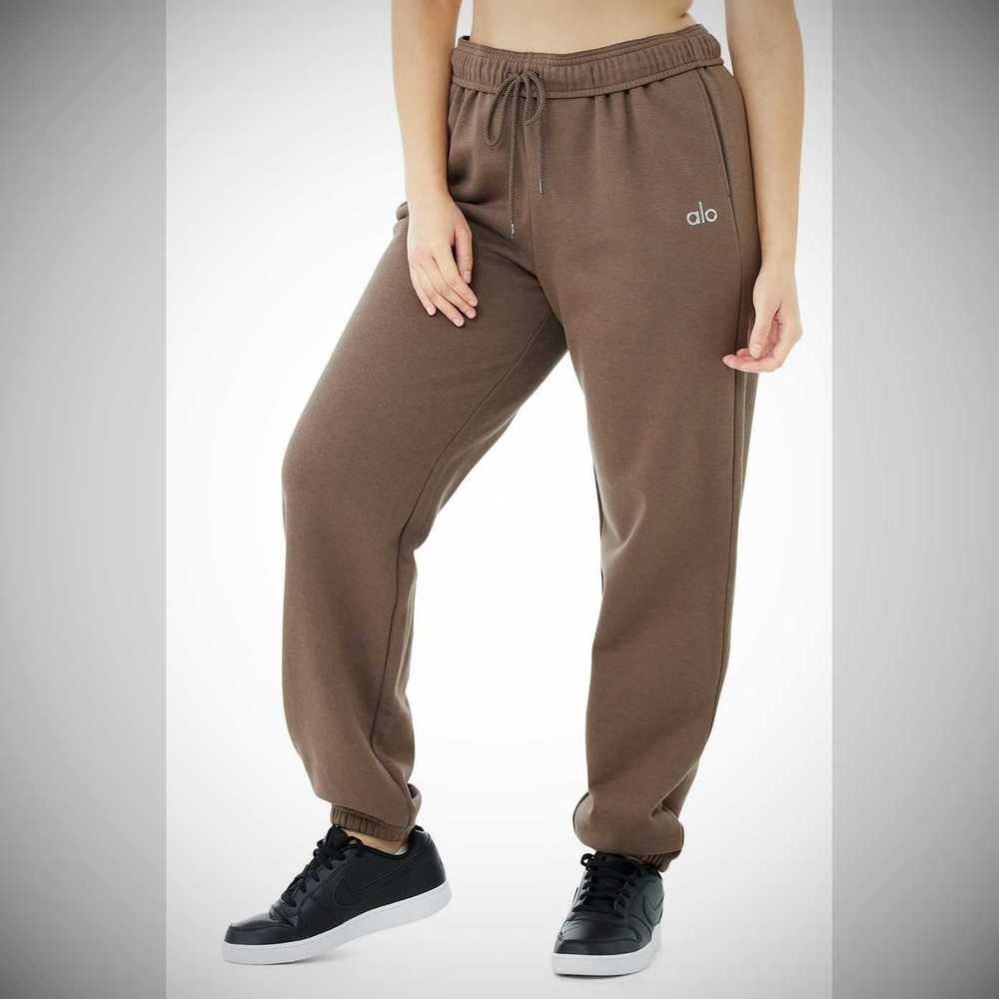 Alo Yoga Accolade Sweathose Damen Kaffee | SRHFGO508