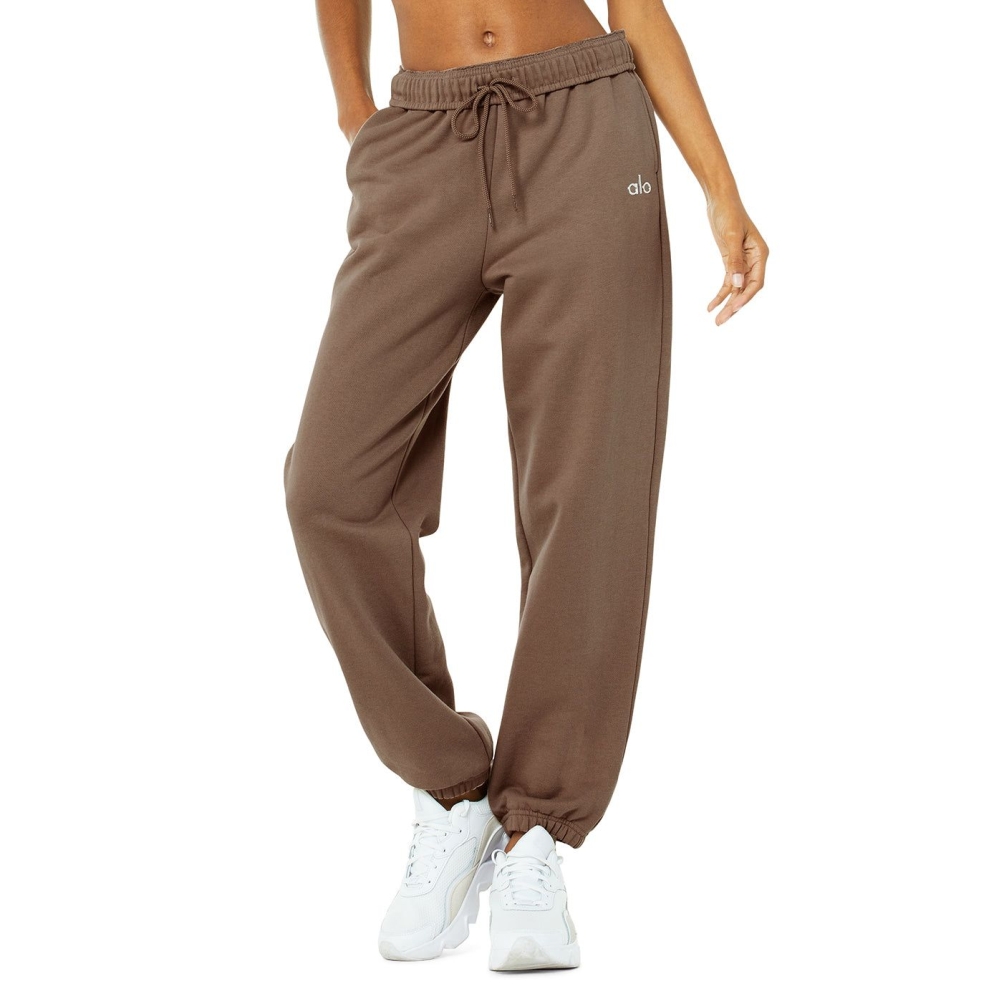 Alo Yoga Accolade Sweathose Damen Kaffee | SRHFGO508