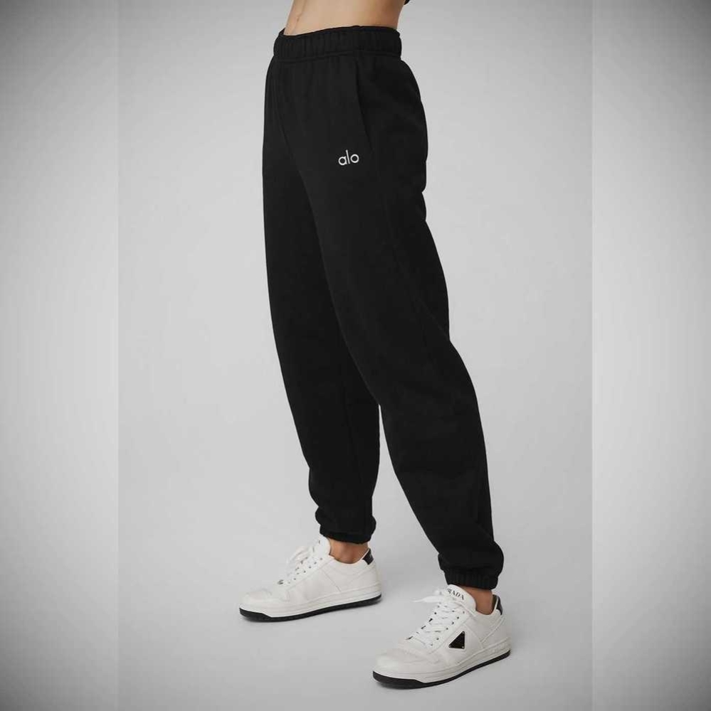 Alo Yoga Accolade Sweathose Damen Schwarz | GZOTES908