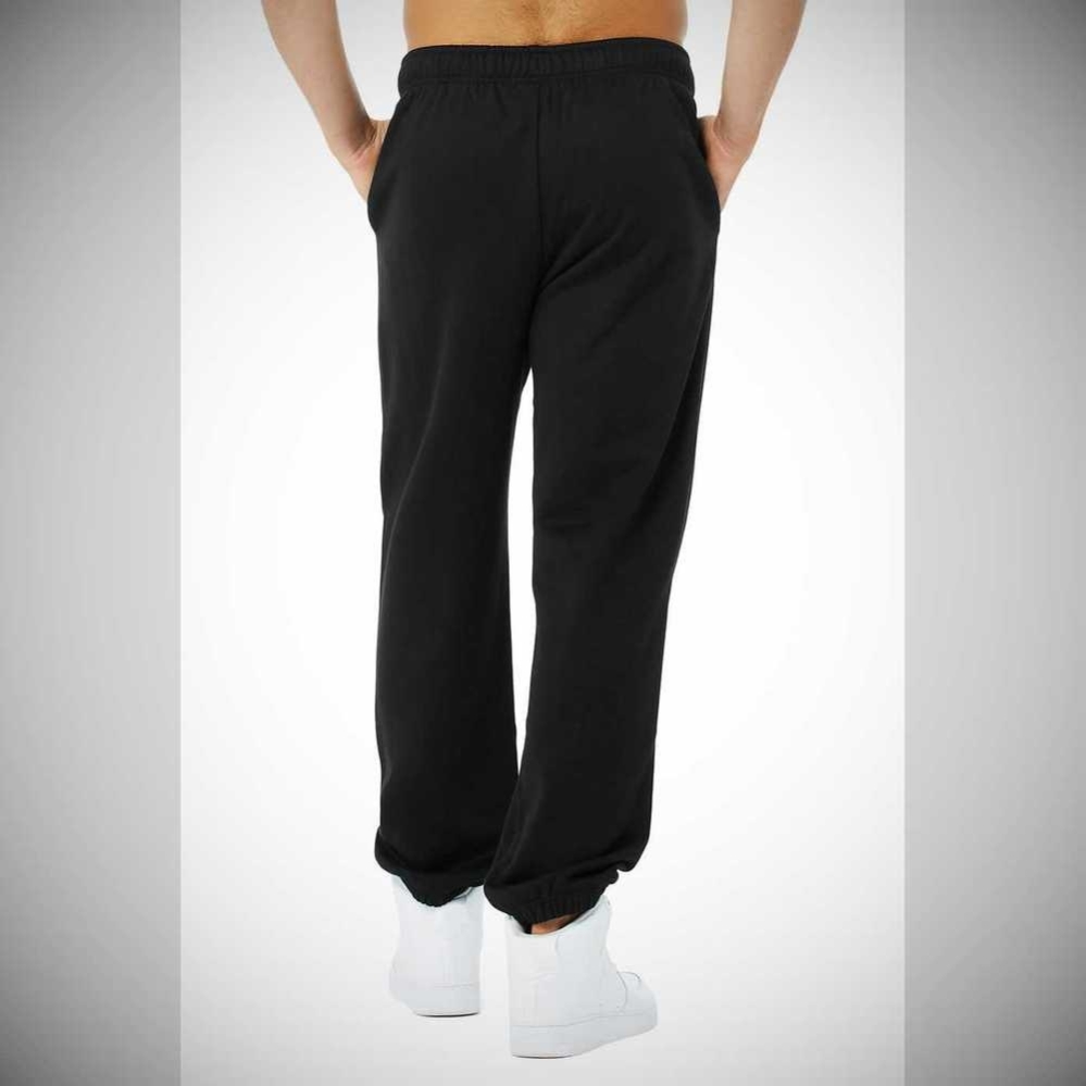 Alo Yoga Accolade Sweathose Herren Schwarz | ZGFXEV329