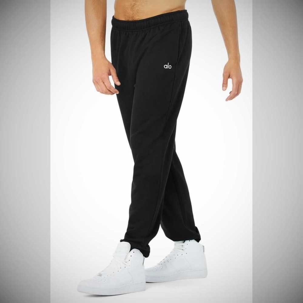 Alo Yoga Accolade Sweathose Herren Schwarz | ZGFXEV329