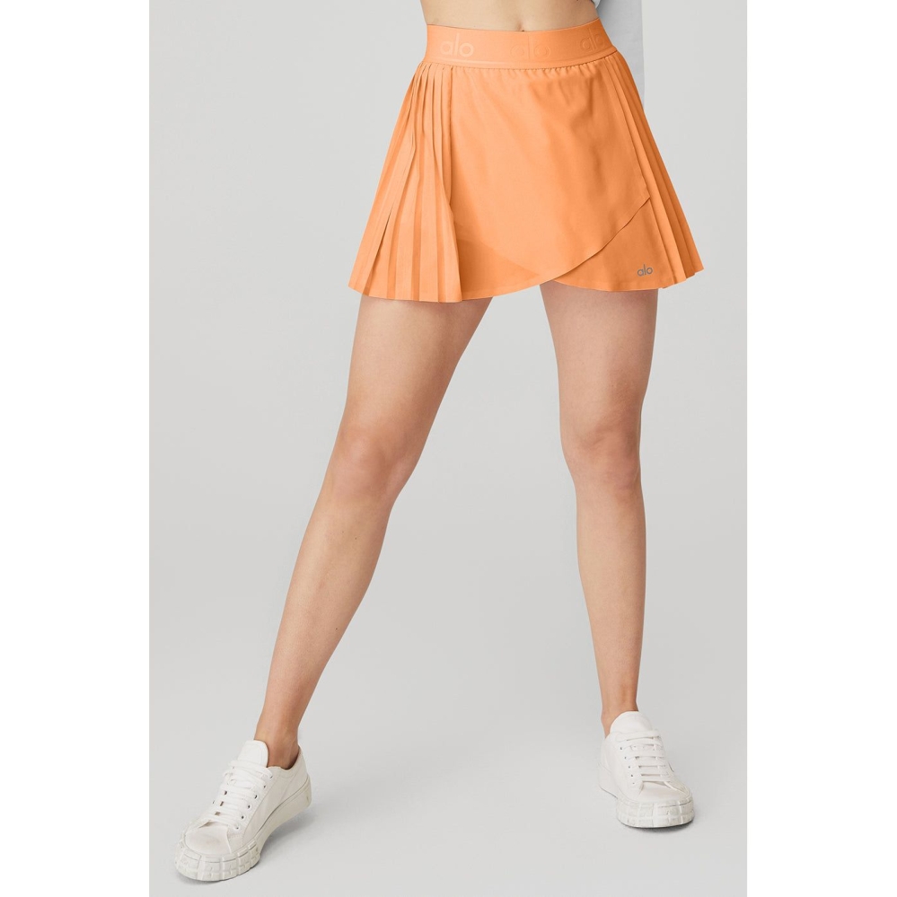 Alo Yoga Aces Tennis Röcke Damen Orange | KFCHAY796